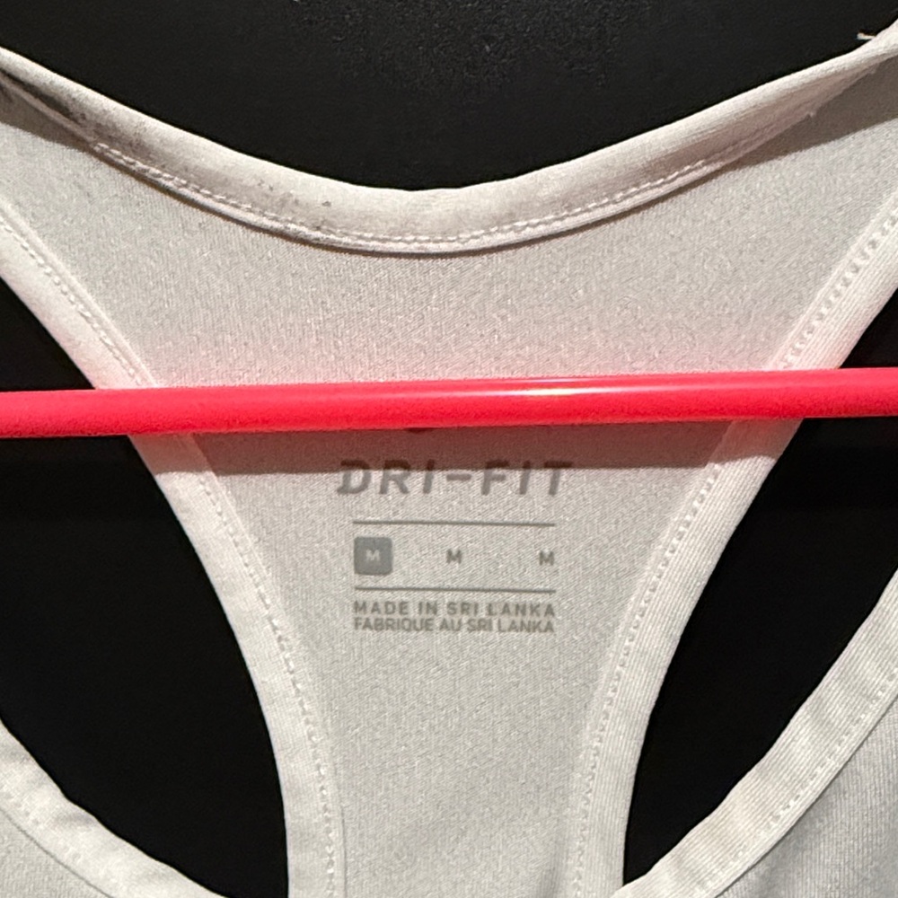 🌸Nike White Racerback Tank - Picture 2 of 5